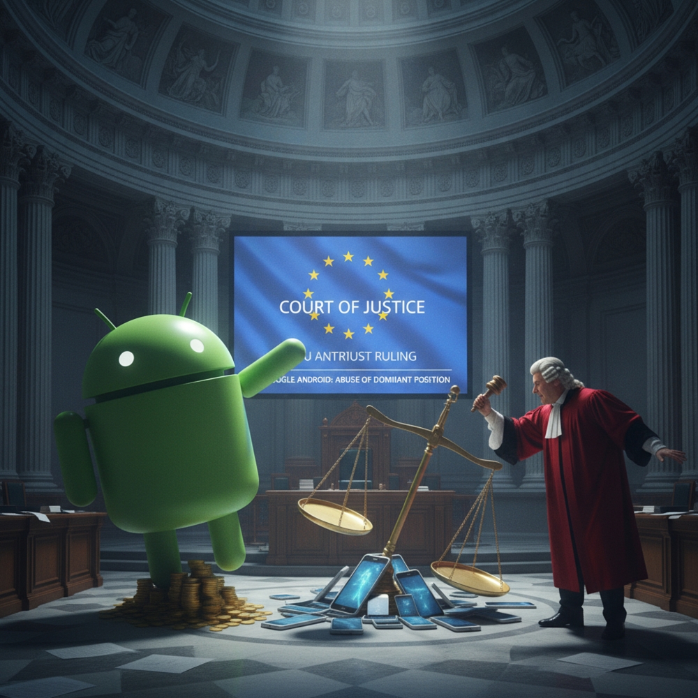 Abus de position dominante dans l’économie du numérique : la CJUE confirme l'amende record infligée à Google